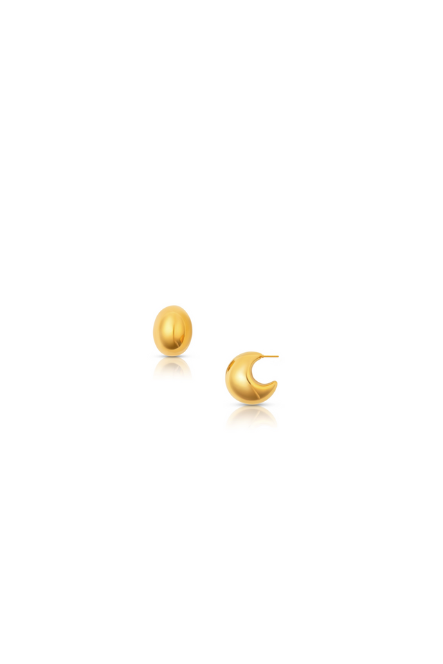 Kane Dome Drop Earrings