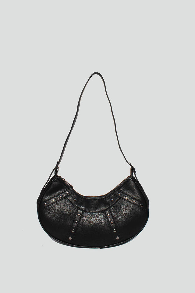 Sofia Studded Baguette Bag