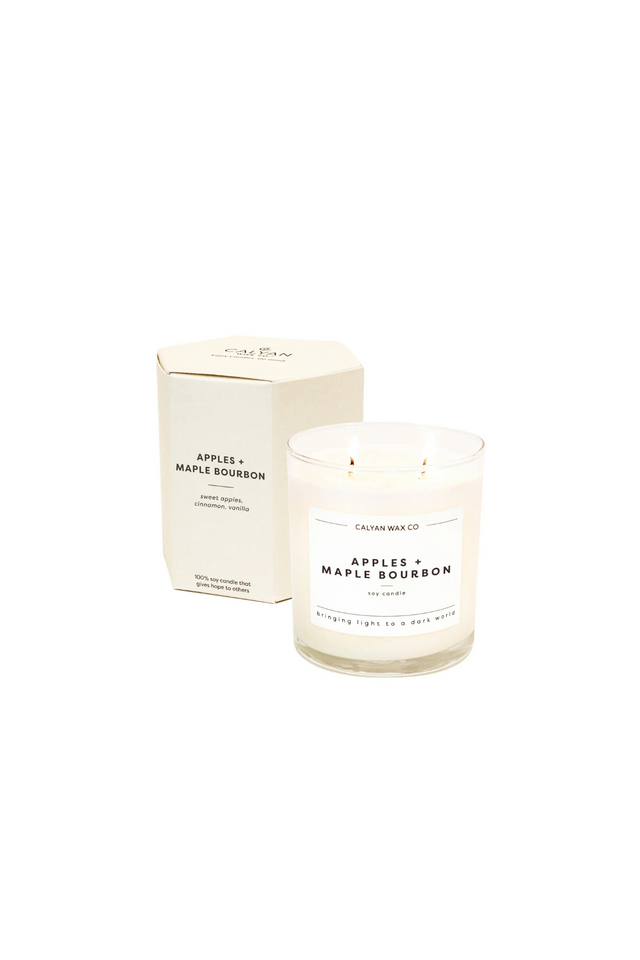 Apples & Maple Bourbon Candle