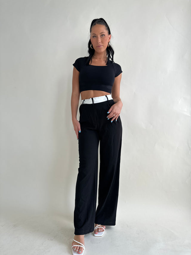 Wide Leg Trousers