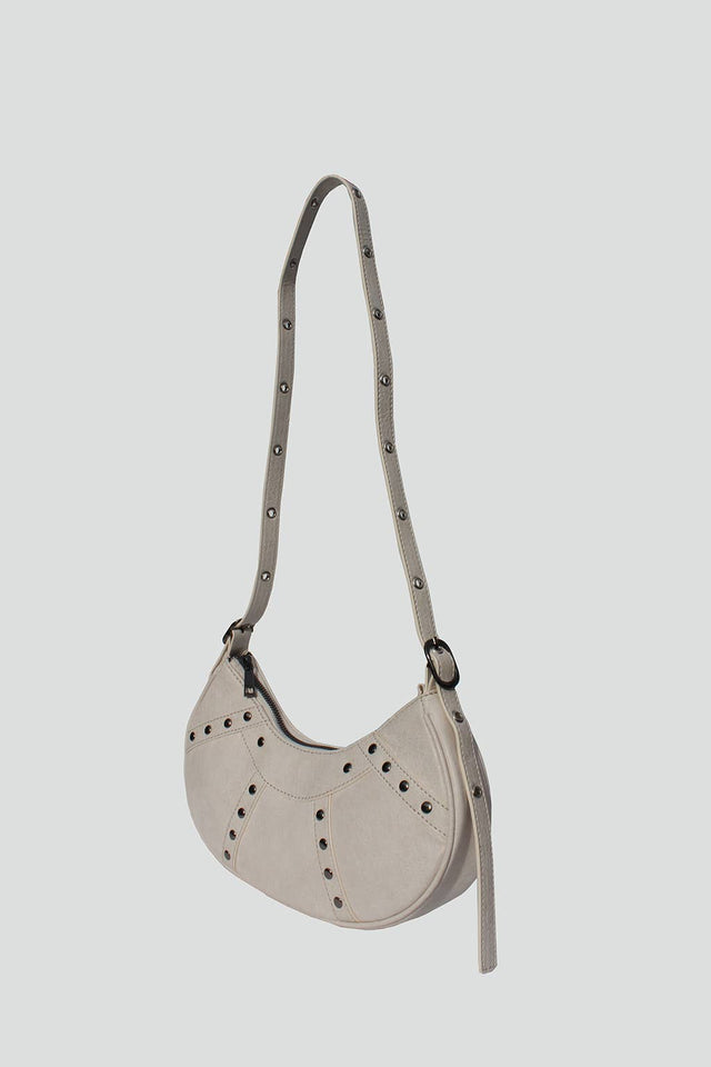 Sofia Studded Baguette Bag