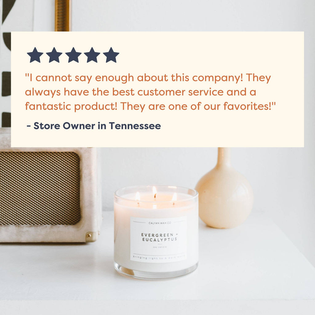 Oakmoss & Amber - 3 Wick Candle