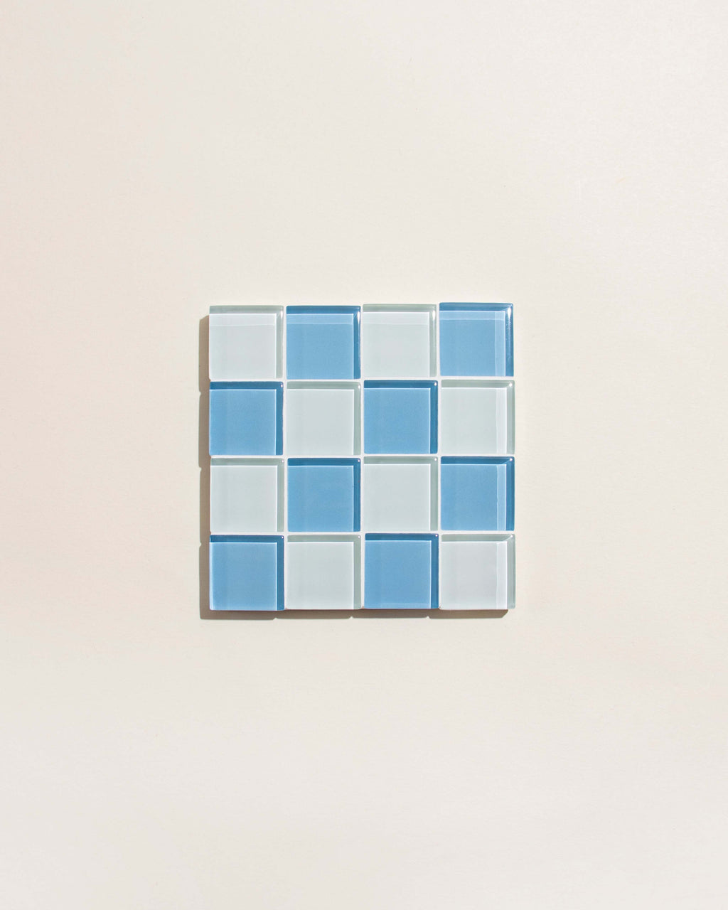 GLASS TILE COASTER - Elderberries Milk Chocolate
