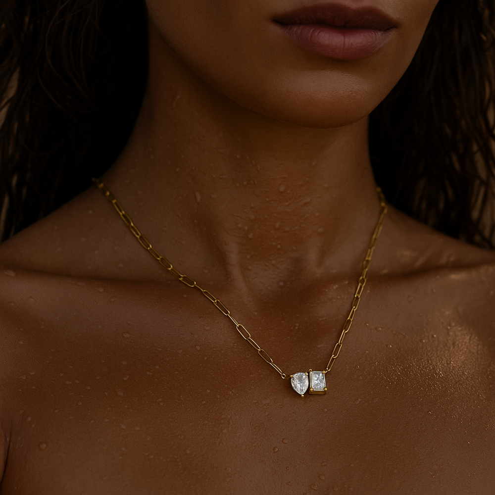 Cecilia Toi Et Moi Necklace