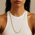 Desi Herringbone Chain Necklace