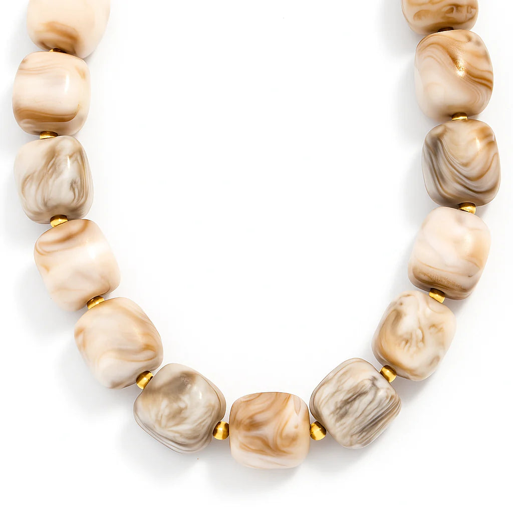 Uma Oversized Beaded Necklace