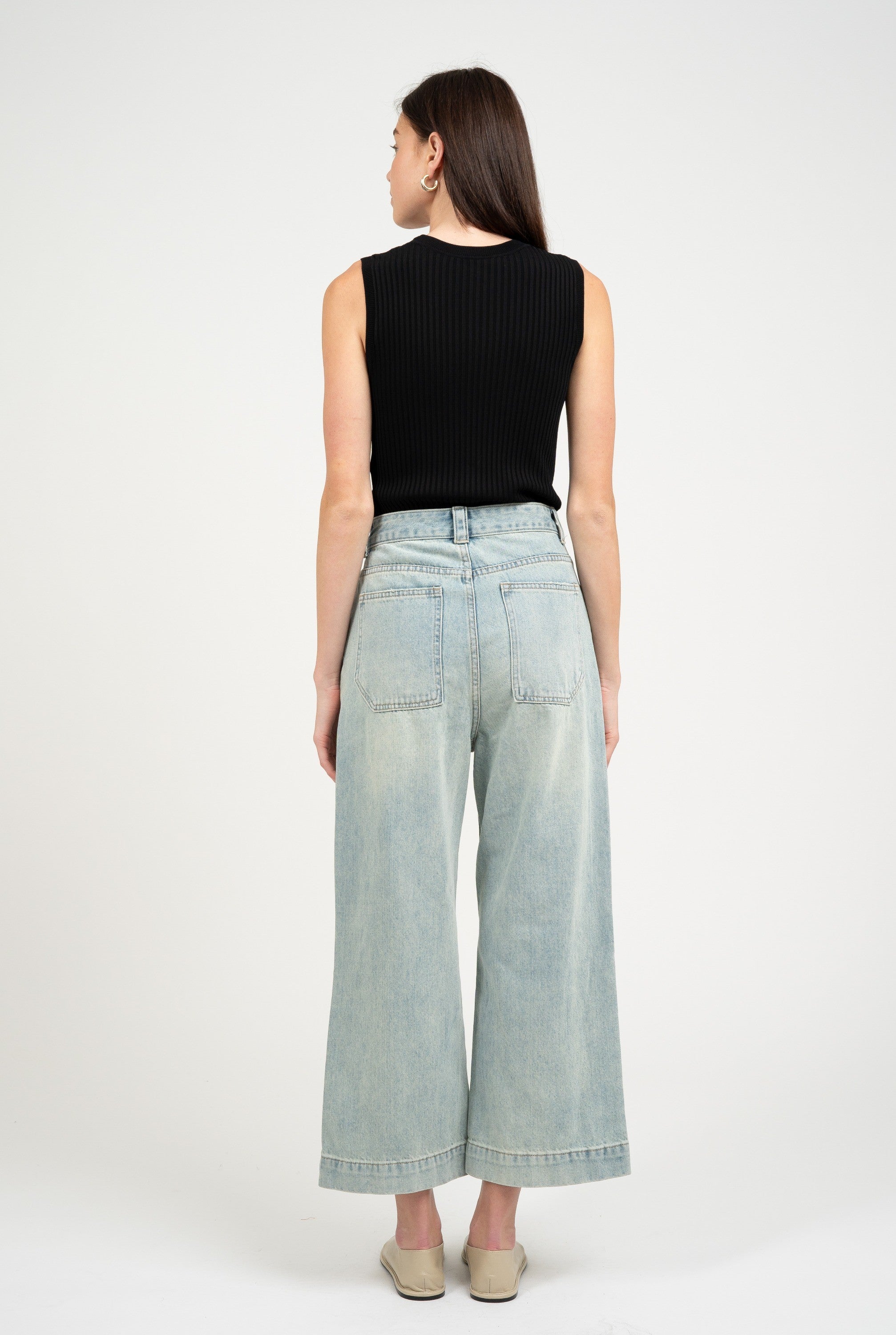 The Lila Ribbed Tank