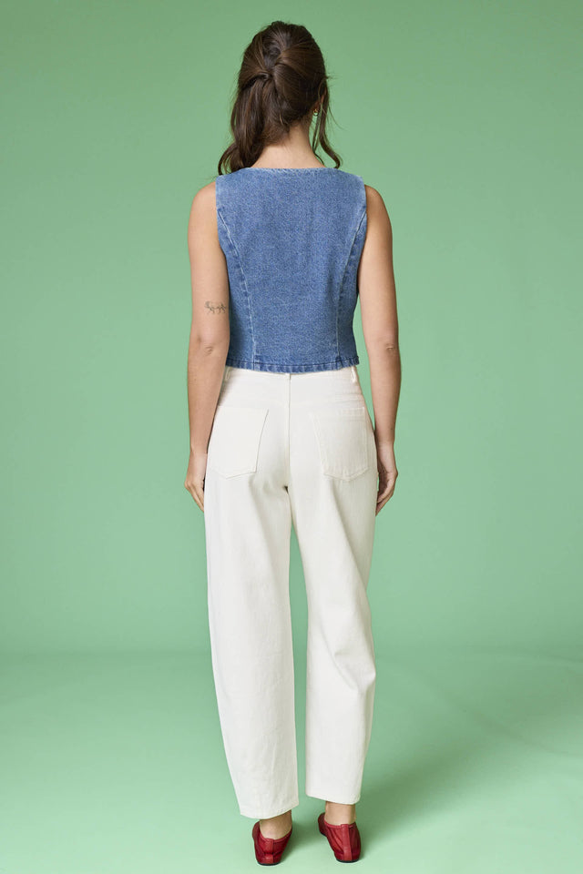 Hazel Denim Vest