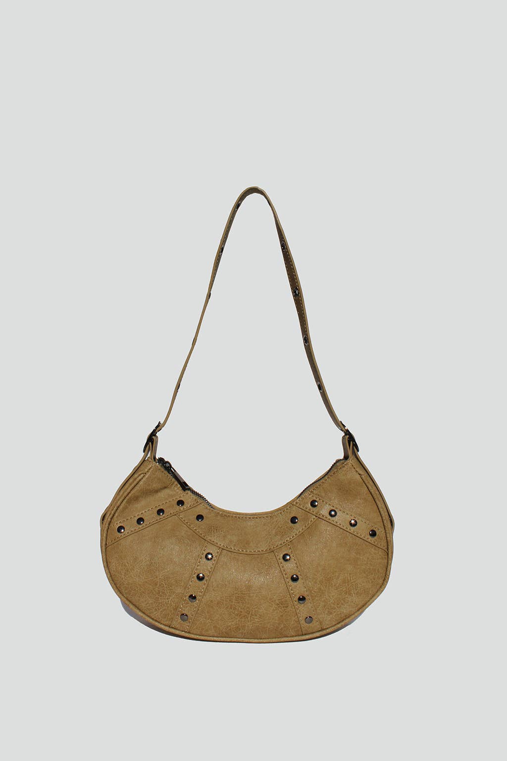 Sofia Studded Baguette Bag