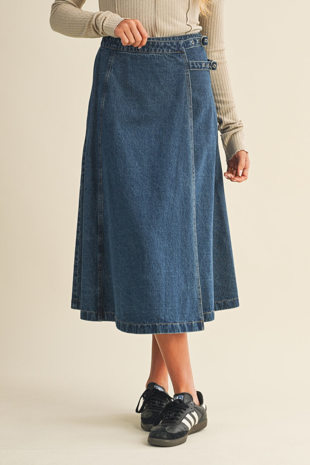Sylvia Denim Skirt