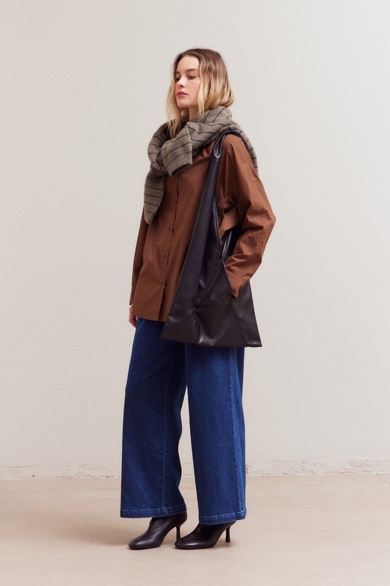 Vegan Leather Tote Bag