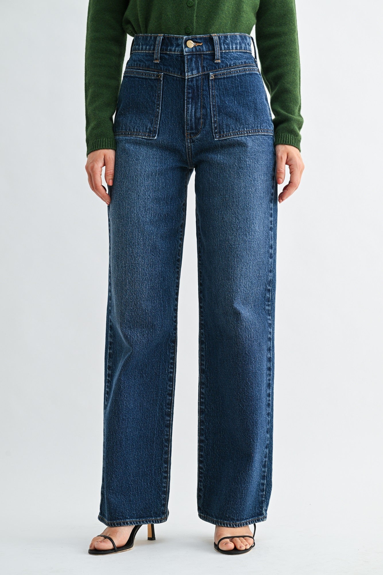 Square Patch Denim