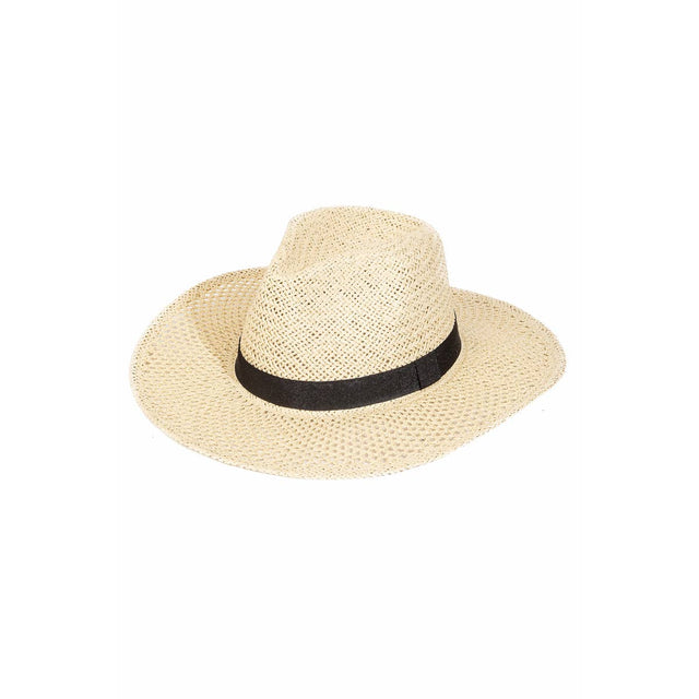 Basket Weave Straw Hat