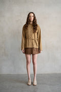The Maren Suede Shirt Jacket