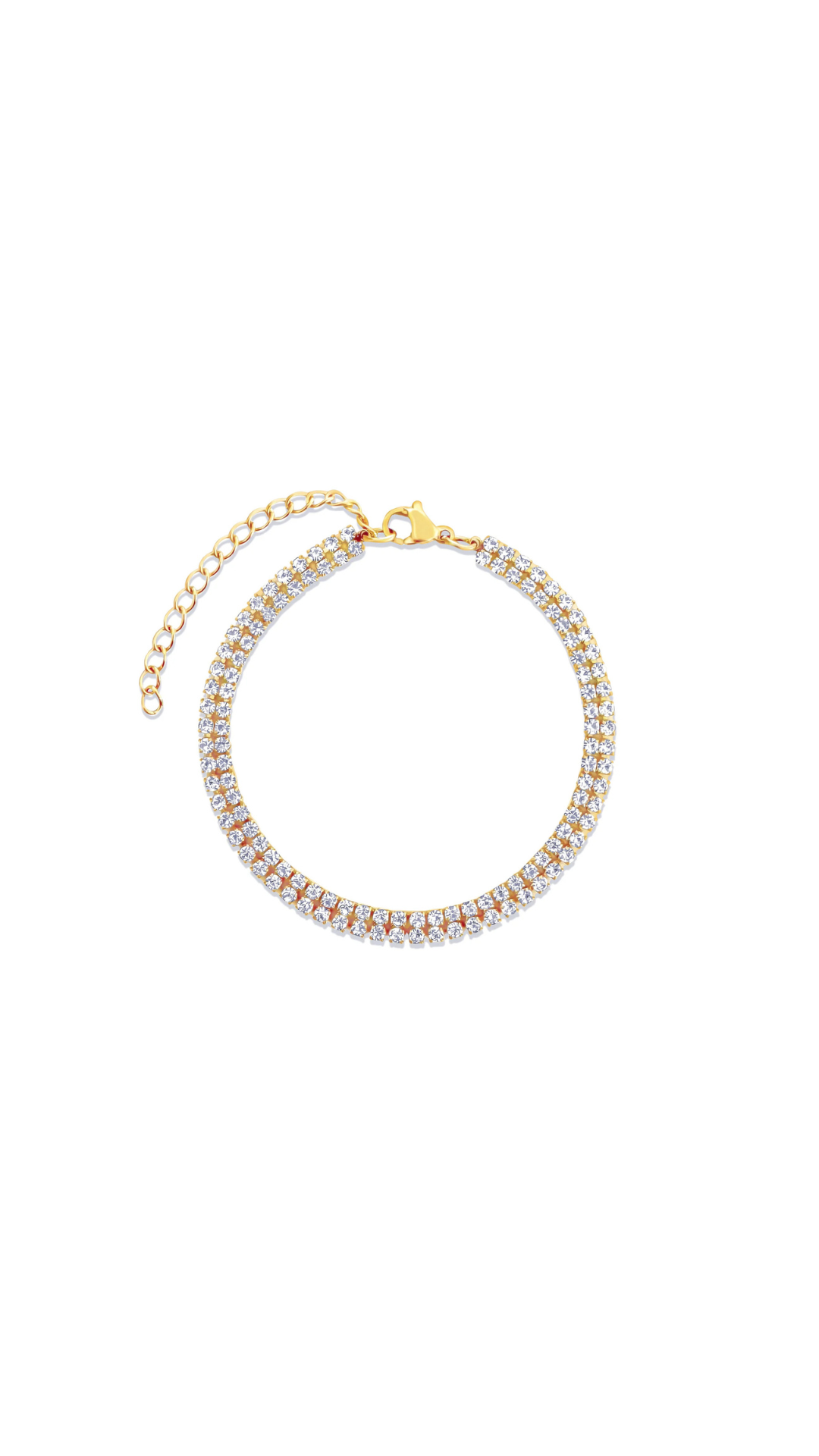 Rosie Double Tennis Chain Bracelet