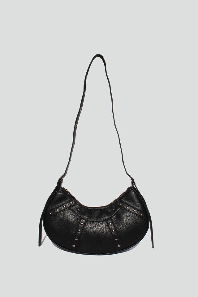 Sofia Studded Baguette Bag