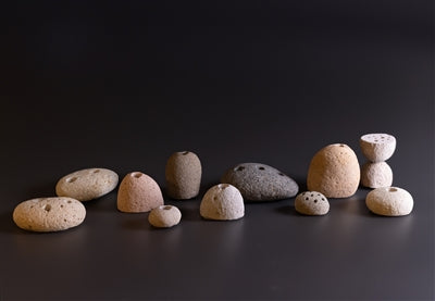 Natural Rock Taper Candleholder