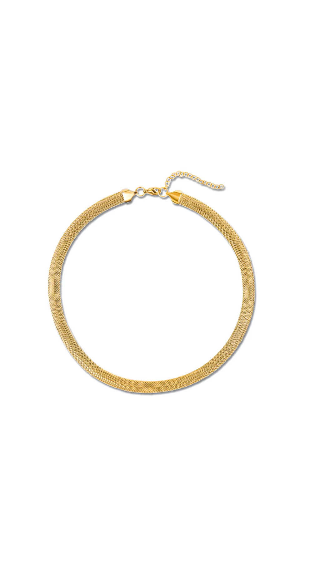 Della Mesh Chain Necklace