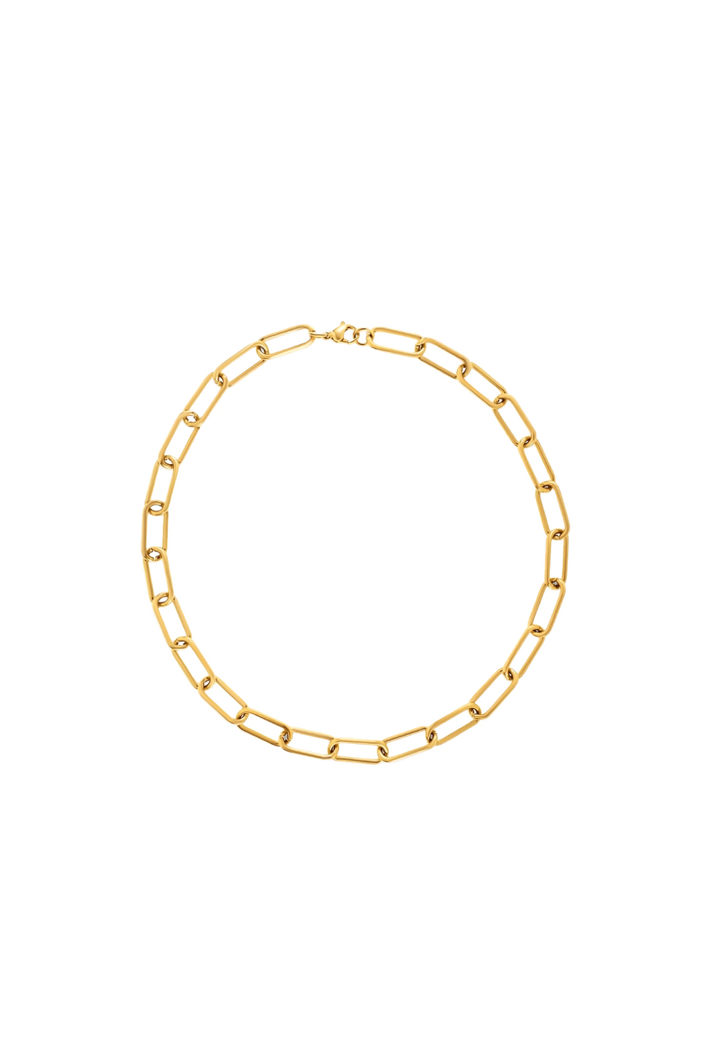 Carla Paper Clip Necklace