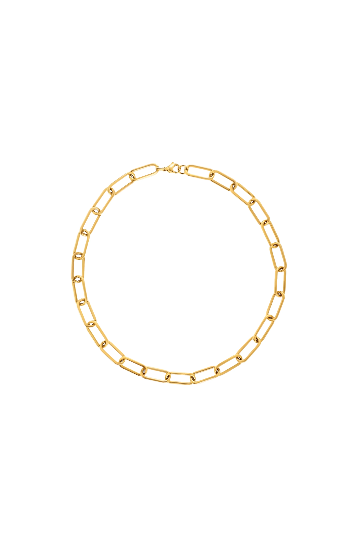 Carla Paper Clip Necklace