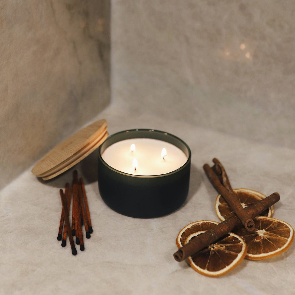 Soy Candle | Fir + Clove | 8oz Resilience Series