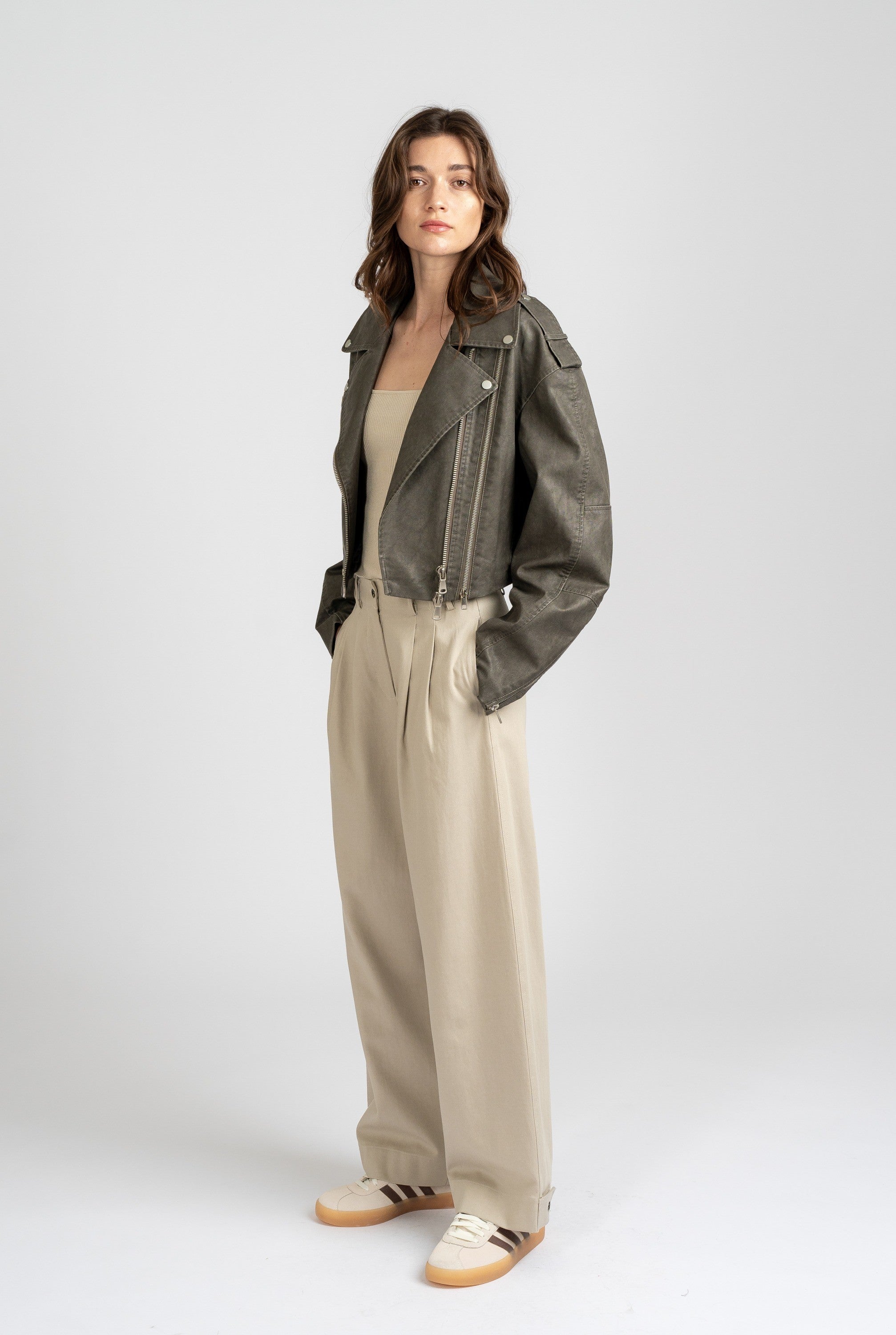 The Renée Moto Jacket