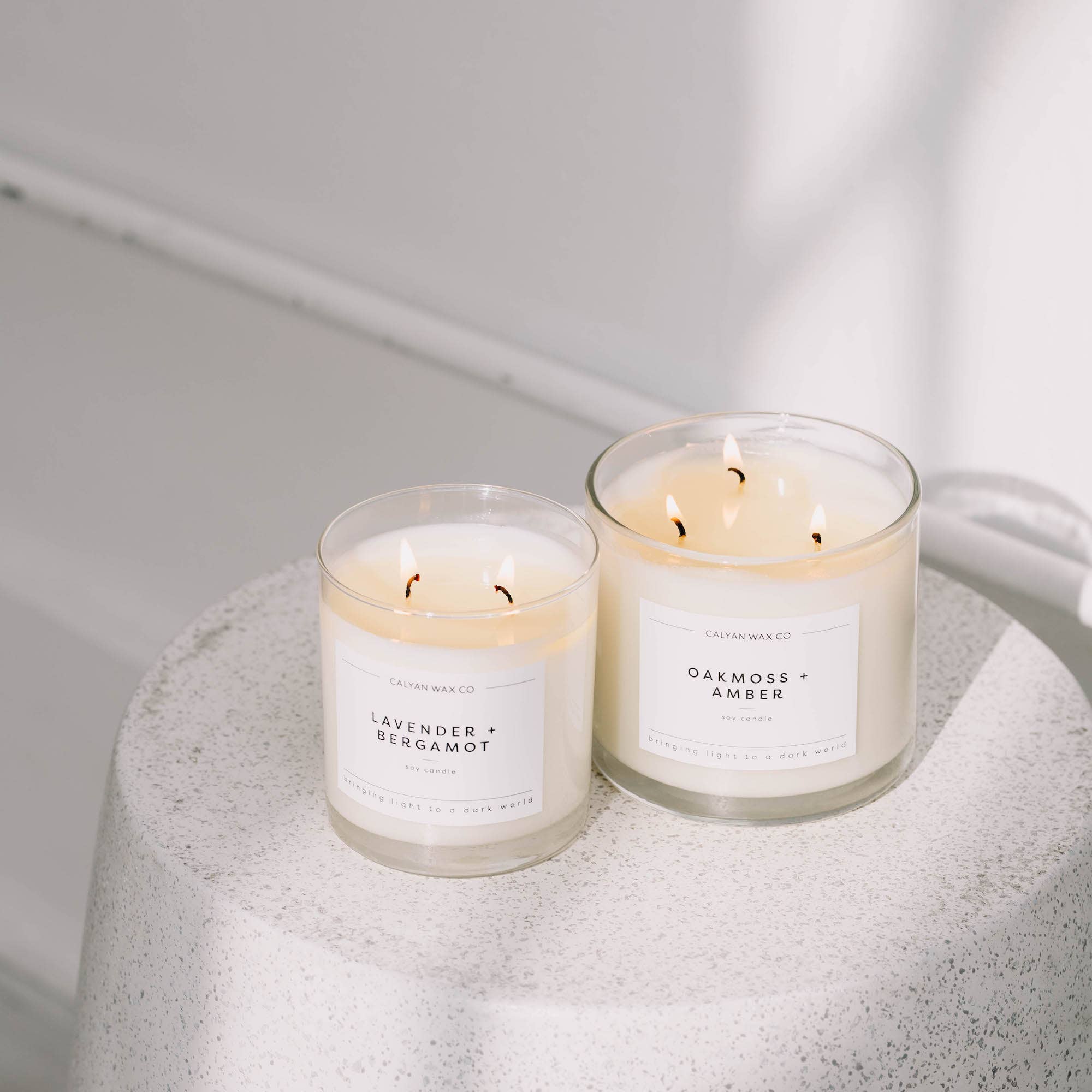 Oakmoss & Amber - 3 Wick Candle