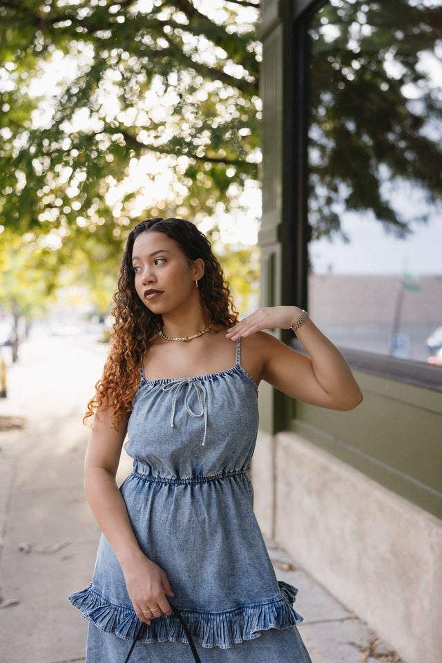 Oriana Denim Dress