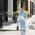 Lucille Denim Trench Coat