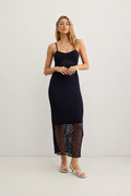 Lydia Dress (Navy)