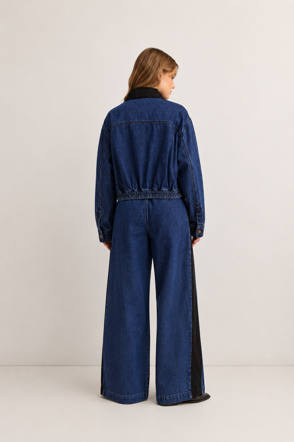 Emi Denim Bomber