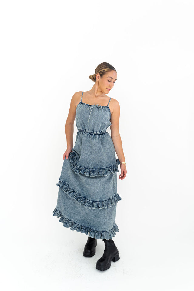 Oriana Denim Dress