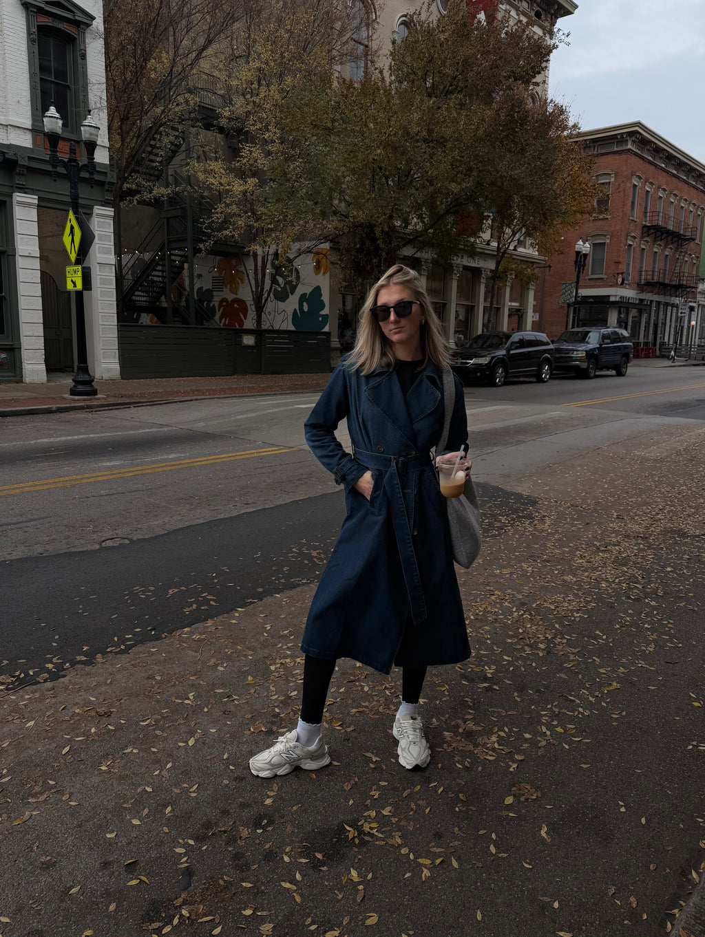 The Margot Denim Trench