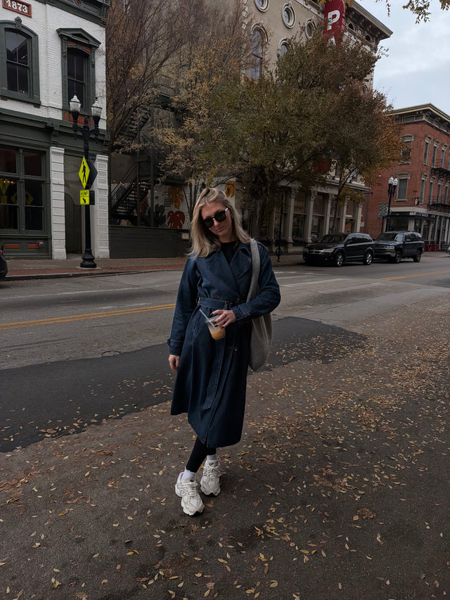 The Margot Denim Trench