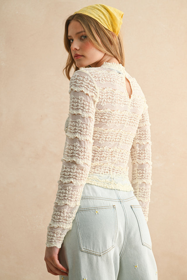 The Amélie Lace Top