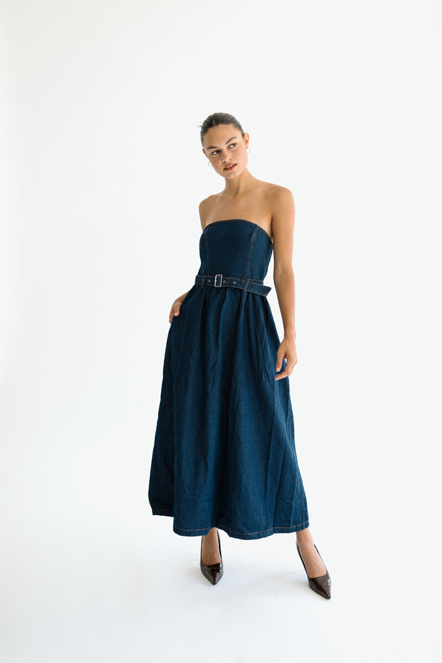 Ophelia Denim Dress