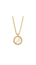 Alba Mother Of Pearl Pendant Necklace