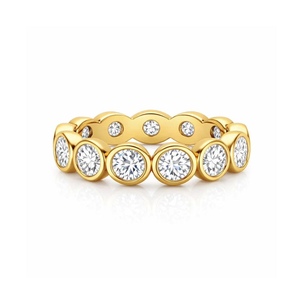 Maude Bezel Eternity Ring