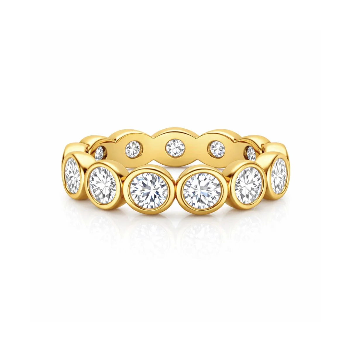 Maude Bezel Eternity Ring