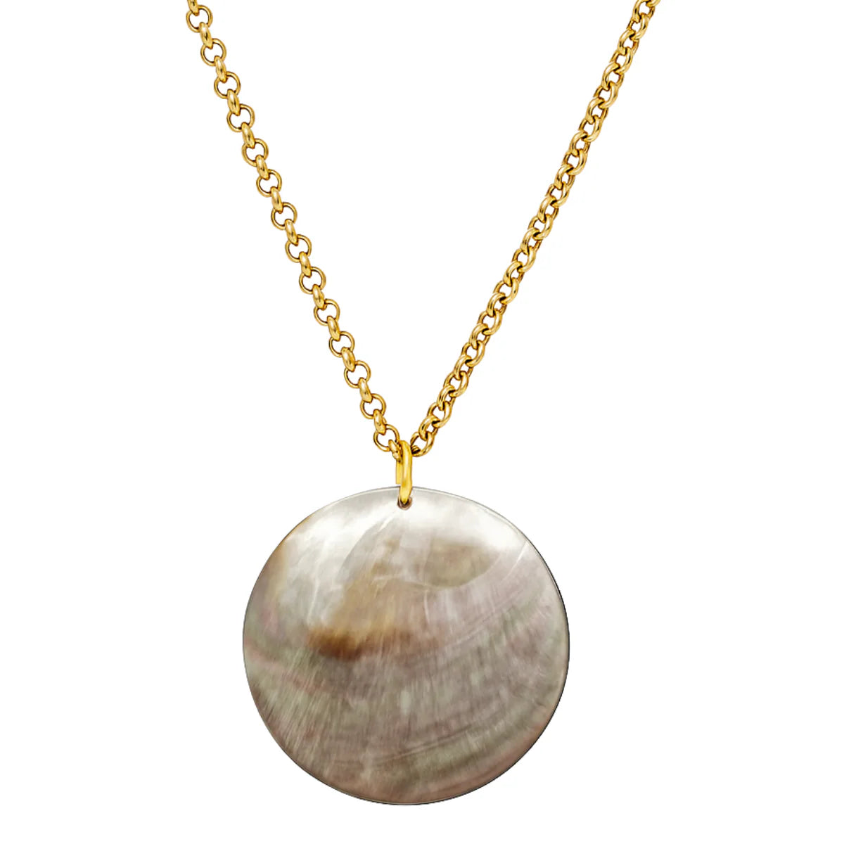 Julane Mother Of Pearl Shell Pendant Necklace