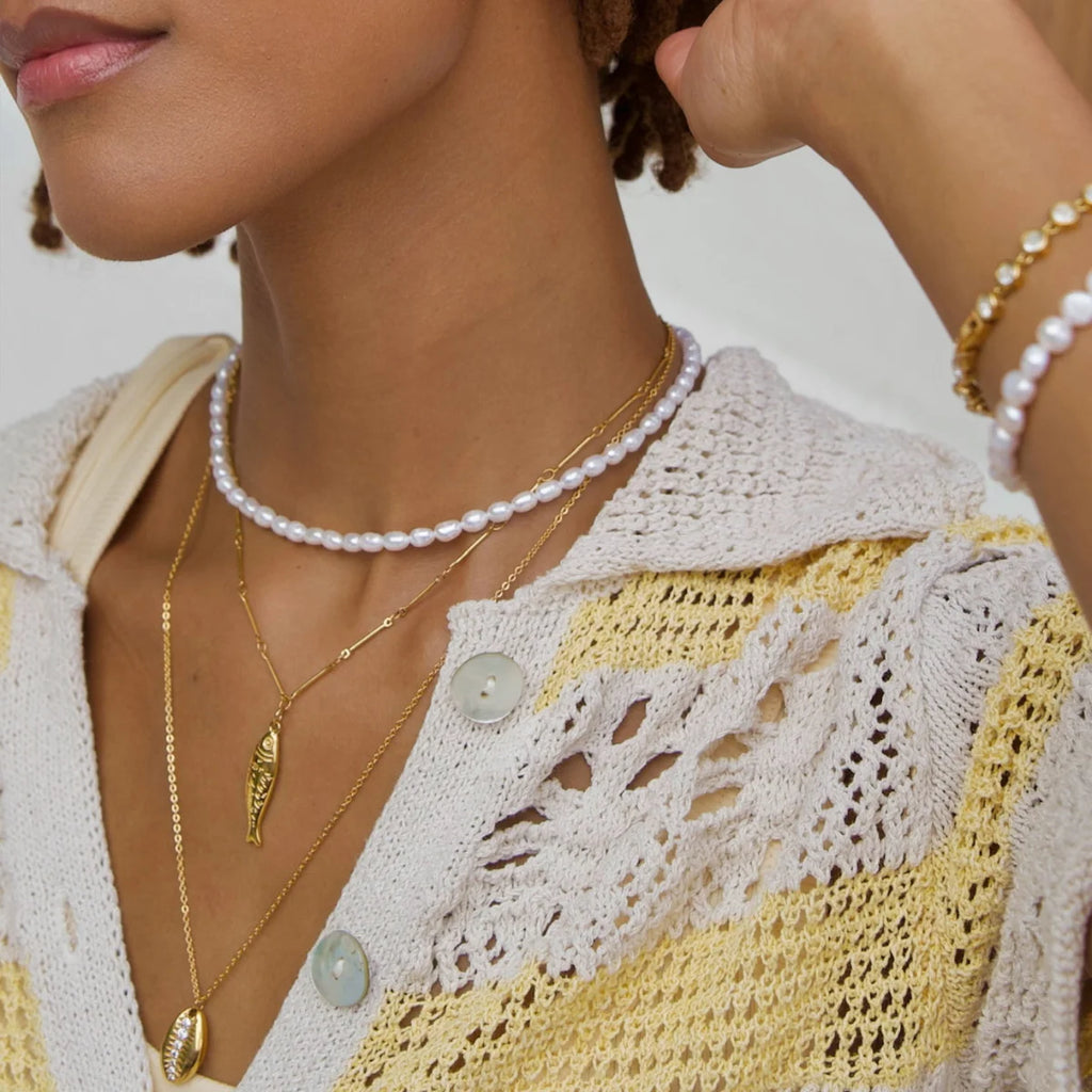 Joza Pearl Choker Necklace