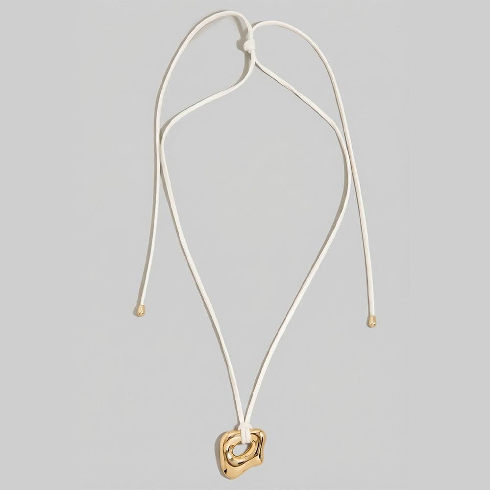 Abstract Pendant Necklace