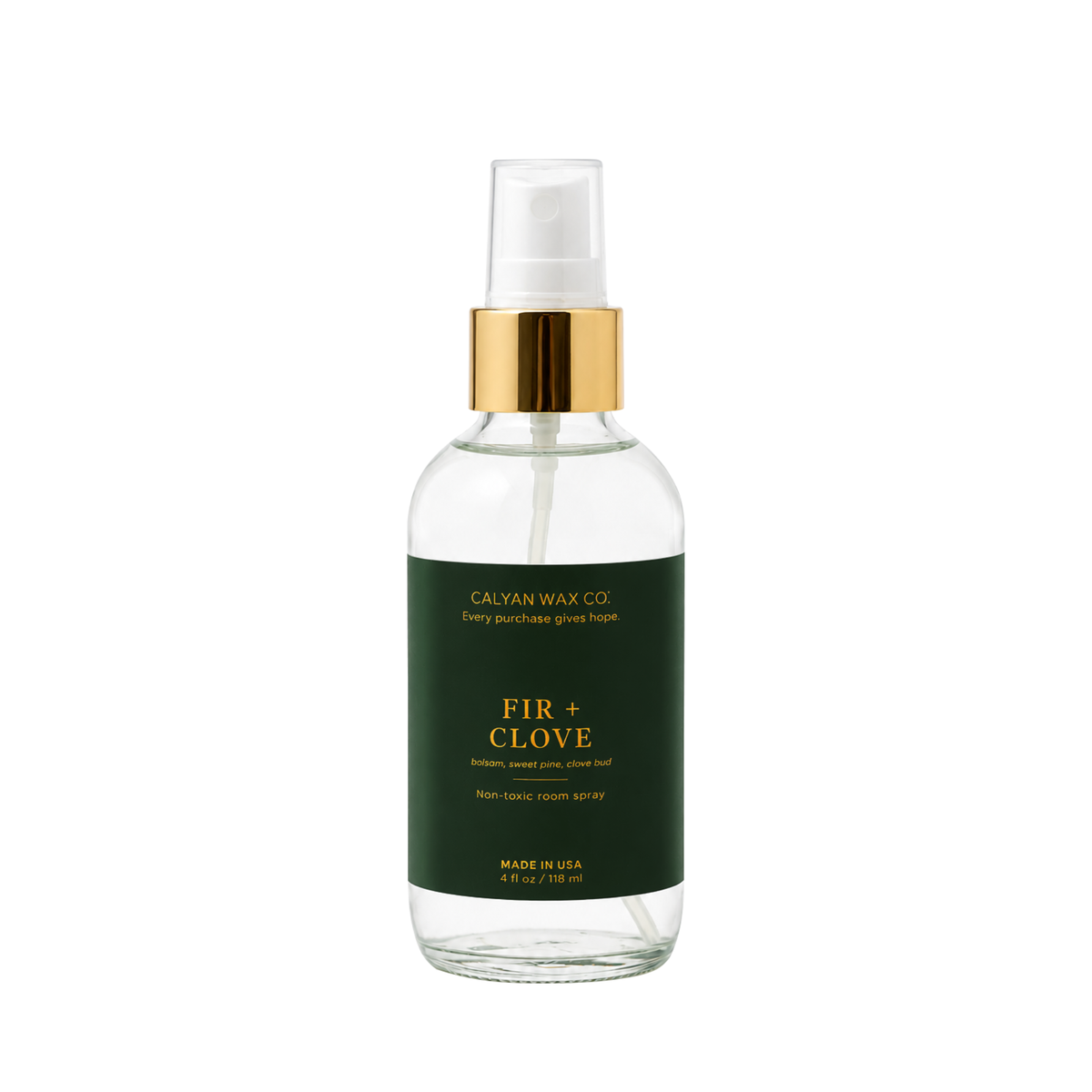 Room Spray | Fir + Clove | Non-Toxic Freshener