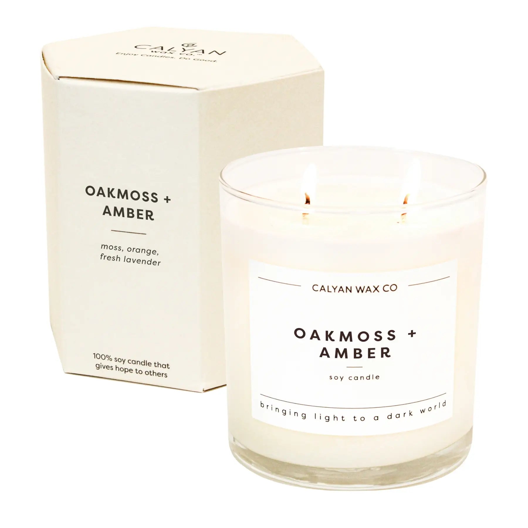 Oak-Moss & Amber Candle