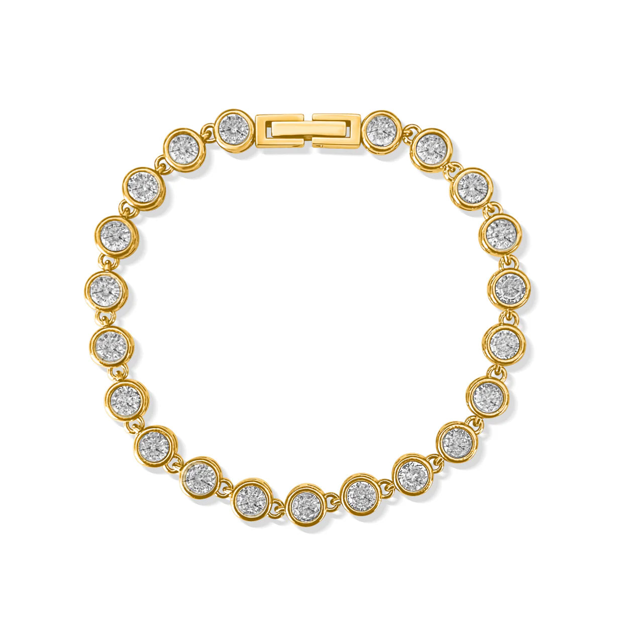 Caella Bezel Tennis Bracelet