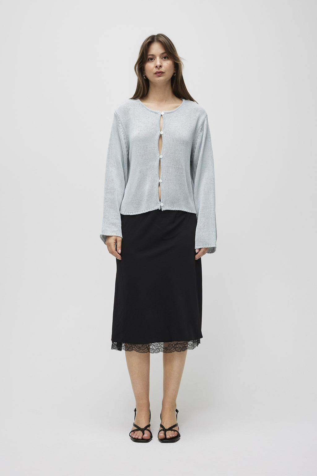 Milo Button Down Cardi