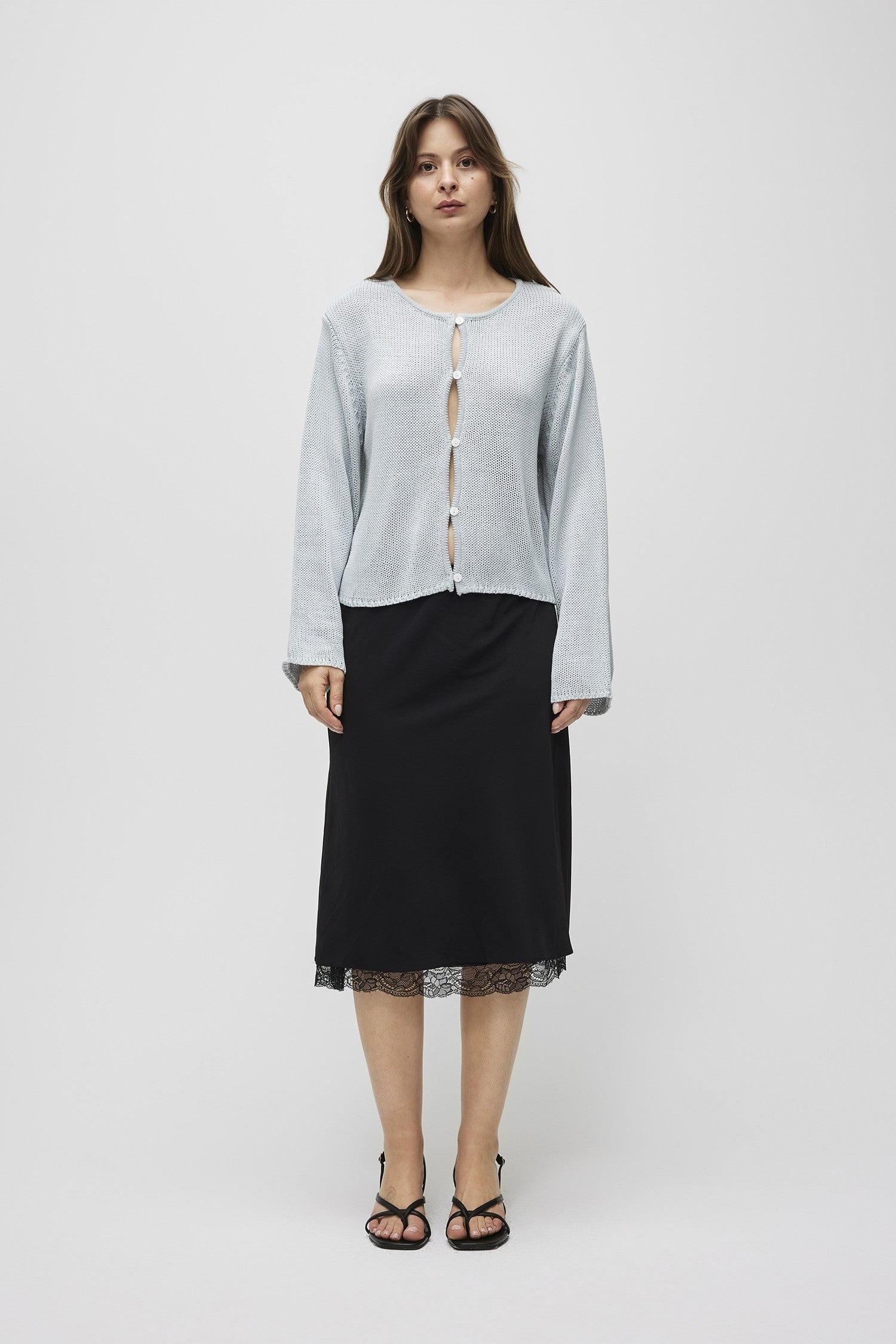 Milo Button Down Cardi