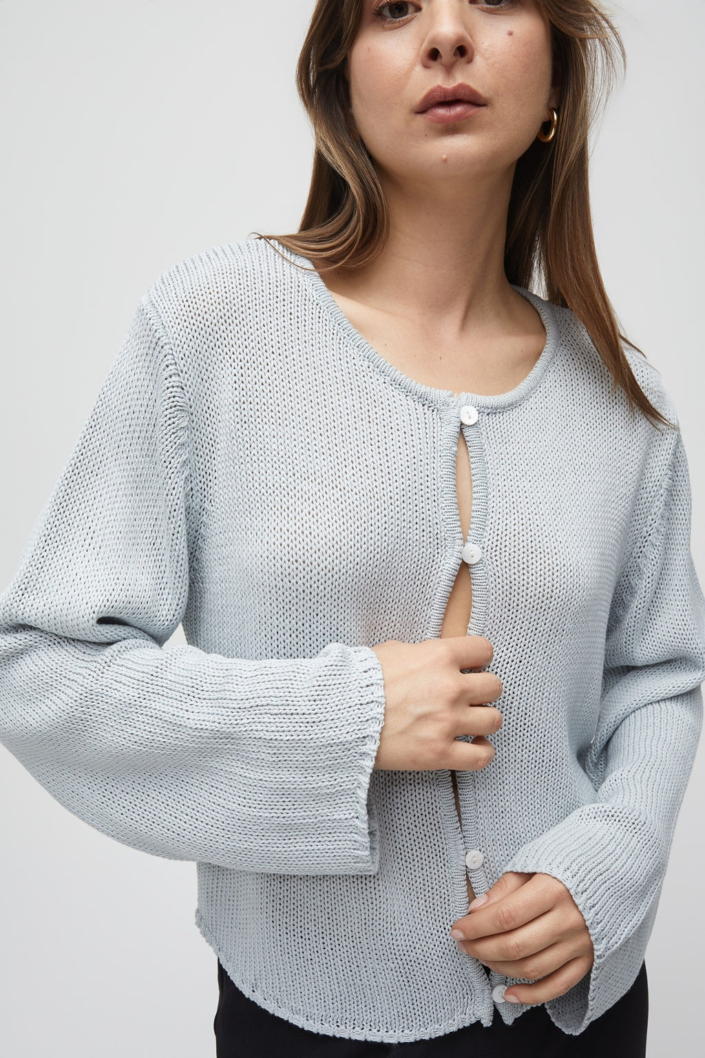 Milo Button Down Cardi