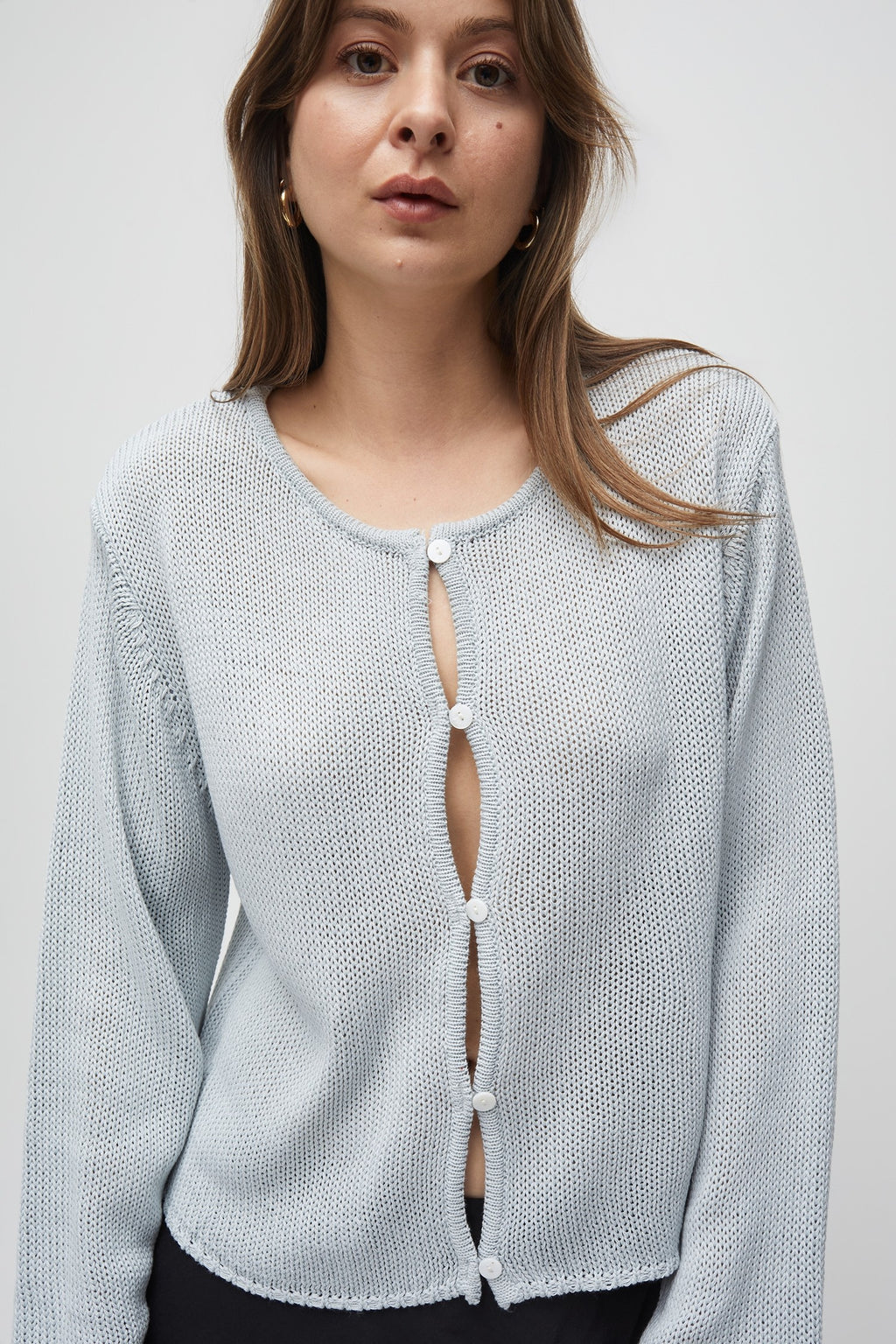 Milo Button Down Cardi